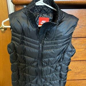 Nike Black Puffer Vest